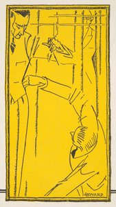 Annonce for "Stawropulos  Moldauer", fra Styl, pub.1922 (pochoir print) af German School