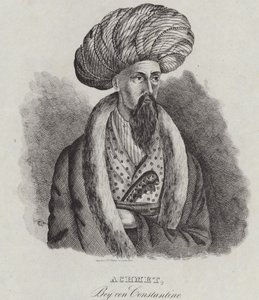 Ahmad Bey af Constantine, 1839 af German School