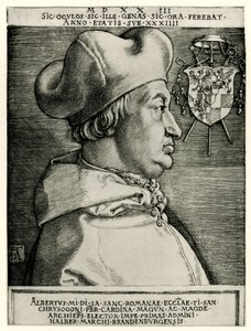 Albert af Brandenburg af German School