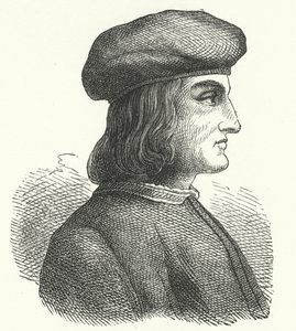 Aldus Manutius, venetiansk humanist, lærd, trykker og udgiver (gravering) af German School