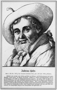 Andreas Hofer (gravering) af German School