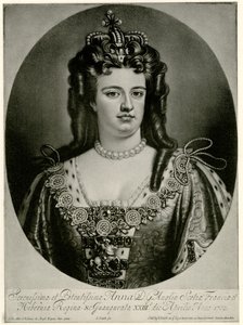 Anne, dronning af England af German School
