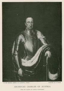Ærkehertug Karl af Østrig af German School