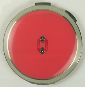 Art Deco Powder Compact, lavet af Rowenta, 1950