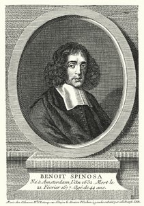 Baruch Spinoza, hollandsk filosof (gravering) af German School