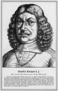 Benedict Carpzov d i (gravering) af German School