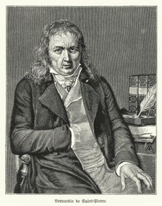 Bernardin de Saint-Pierre, fransk forfatter og botaniker (litho) af German School