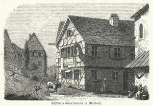 Fødested for den tyske digter og dramatiker Friedrich Schiller, Marbach am Neckar af German School