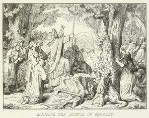 Bonifatius, Tysklands apostel af German School