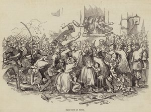 Brødoptøjer ved Stettin, Tyskland 24. april 1847 (gravering) af German School