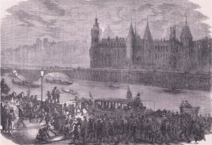 Indbringer de sårede, Cassells historie om krigen mellem Frankrig og Tyskland udgivet af Cassell and Company Limited, ca. 1890 (litho) af German School