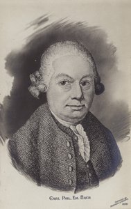 Carl Philipp Emanuel Bach, tysk klassisk musiker og komponist (1714-1788) af German School
