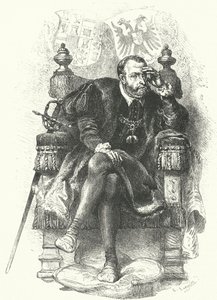 Charles V, Holy Roman Emperor (gravering) af German School