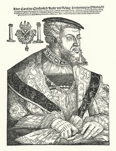 Charles V, hellig romersk kejser af German School