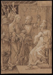 Kristus før Pontius Pilate af German School