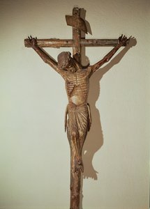 Kristus på korset, kaldet Le Devot Christ, 1307 (træ)