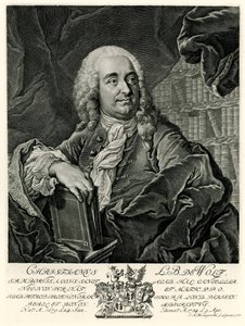 Christian Freiherr von Wolff af German School