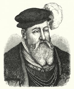 Christian III, Konge af Danmark; og Norge (gravering) af German School