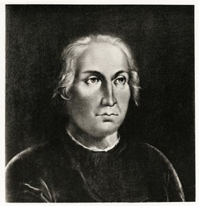 Christoph Columbus, 1884-90 (fototype) af German School