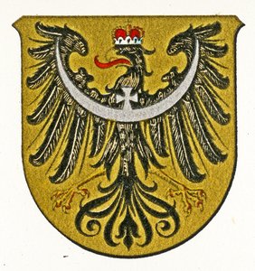 Schlesiens våbenskjold, ca. 1898 af German School