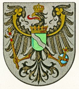 Rhinprovinsens våbenskjold (Provinz Rheinland), ca. 1898 af German School