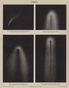Kometer (gravering) af German School