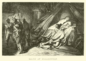 Wallensteins død af German School