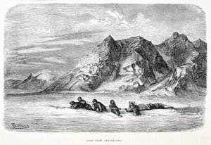 Deep Snow rejser, pub. London 1874 af German School