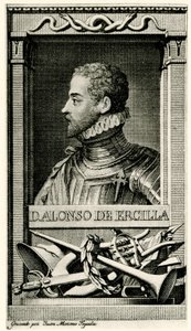 Don Alonso de Ercilla og Zuniga af German School