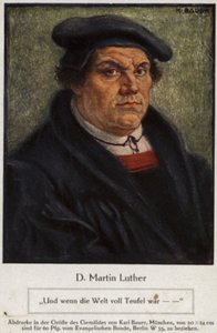 Dr Martin Luther af German School