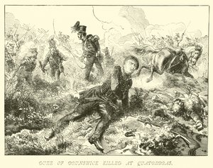 Hertug af Brunsvig dræbt ved Quatrebras af German School