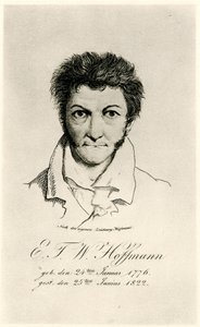 Ernst Theodor Amadeus Hoffmann (1776-1822) 1884-90 (fototype) af German School