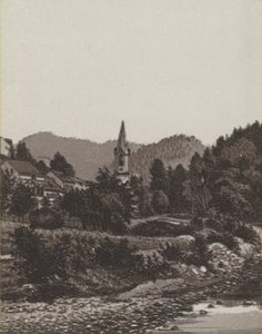 Evangelisk kirke (litho) af German School
