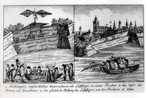 Eksperimenter med flyvende maskiner i Ulm af German School