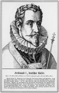 Ferdinand I, Deutscher Kaiser (gravering) af German School