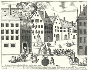 Brandmænd i Nürnberg af German School
