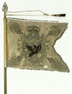 Flag for det preussiske infanteri under Frederik den Store (tekstil)