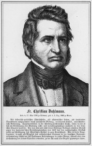 p. Christian Dahlmann (stik) af German School