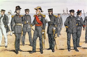 Franske flådeuniformer, slutningen af 1800-tallet af German School