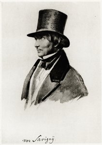 Friedrich Carl von Savigny, 1884-90 af German School