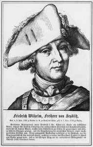 Friedrich Wilhelm, Freiherr von Sendlik (gravering) af German School