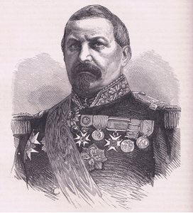 General Vinoy, Cassells historie om krigen mellem Frankrig og Tyskland udgivet af Cassell and Company Limited, ca. 1890 (litho) af German School
