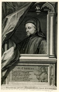 Geoffrey Chaucer af German School