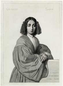 George Sand, 1884-90 af German School