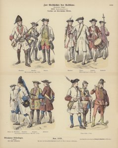 tyske og østrigske militæruniformer af German School