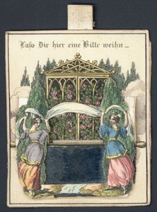 Tysk lykønskningskort af German School