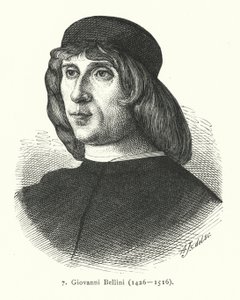 Giovanni Bellini, italiensk renæssancemaler (gravering) af German School