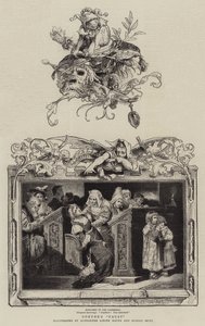 Goethes "Faust" (gravering) af German School