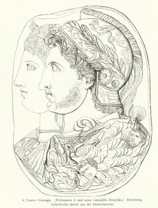 Gonzaga Cameo, oldgræsk graveret ædelsten (gravering) af German School