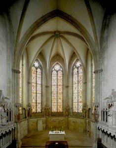 Gotisk kunst: Indvendig udsigt over St. Peter og Paul-katedralen af German School